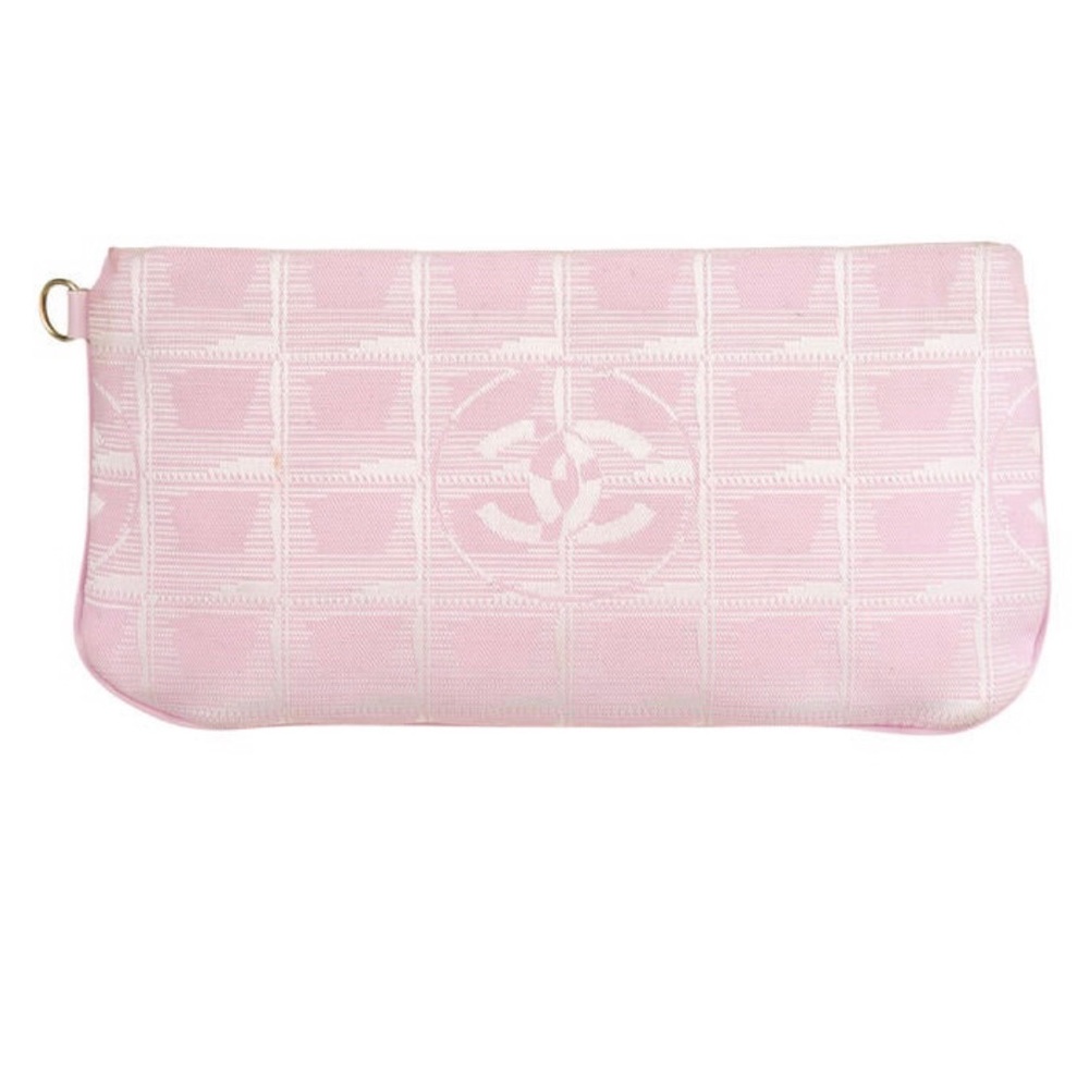CHANEL New Travel Line Pink Pochette - Picture 15 of 17